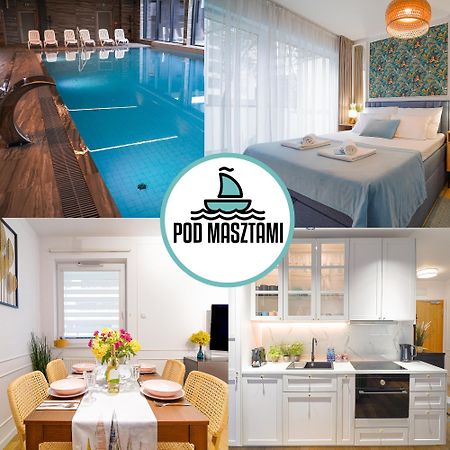 Lulu Apartments - Pod Masztami - Apartament Dwupokojowy - Basen Silownia Parking 코워브제크 외부 사진